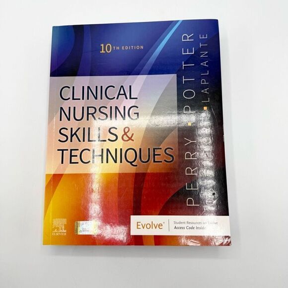 Potter & Perry Clinical Nursing Skills and Techniques ISBN: 978-032370863-0 - Picture 1 of 3